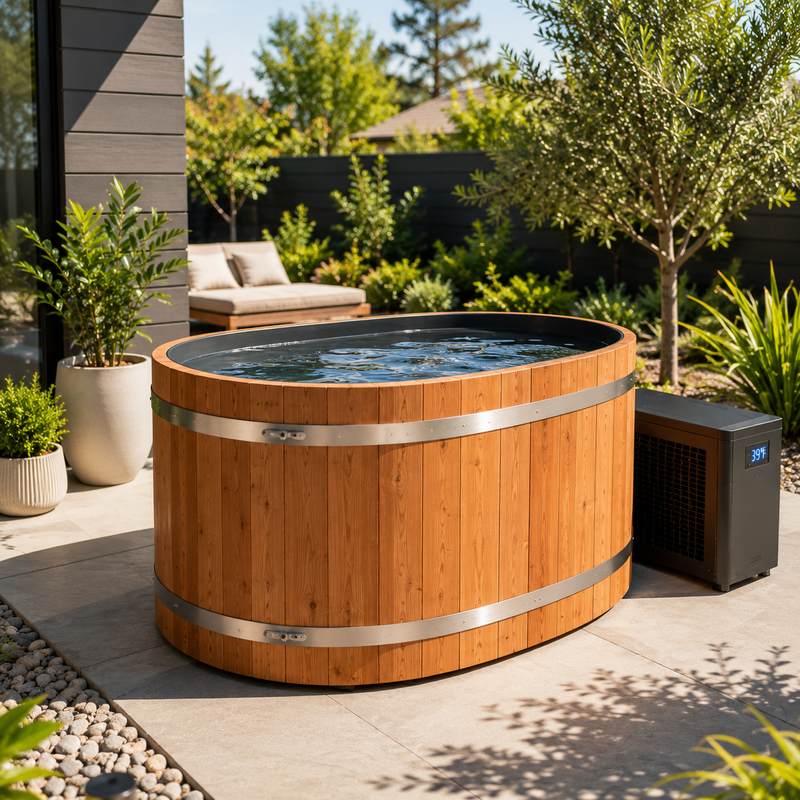 SOULNÉ Denmark Series™ Barrel Cold Plunge