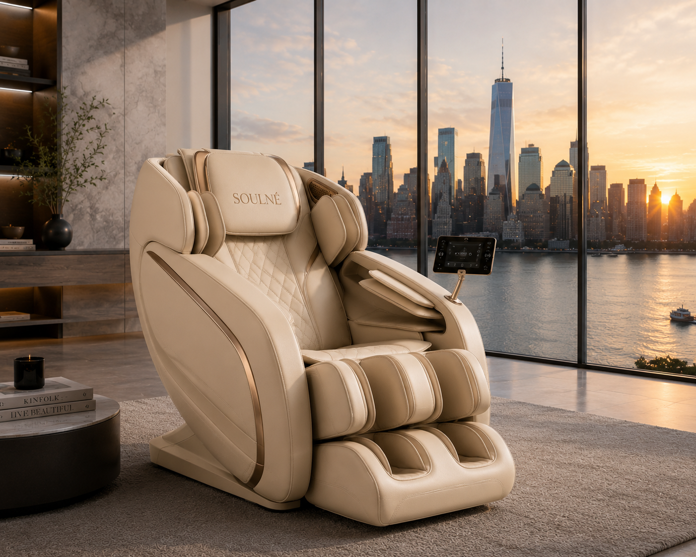SOULNÉ Denmark Series™ Zero Gravity 4D Massage Chair