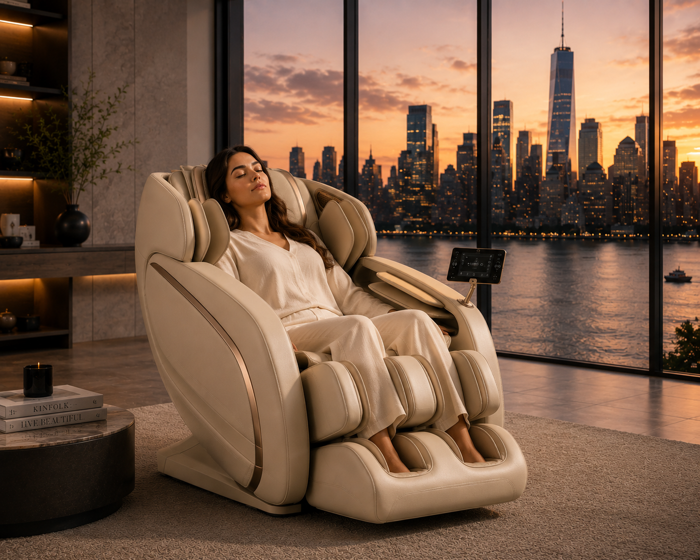 SOULNÉ Denmark Series™ Zero Gravity 4D Massage Chair